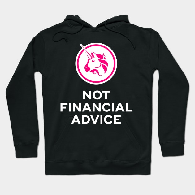 Uniswap. Not Financial Advice. Hoodie by rimau
